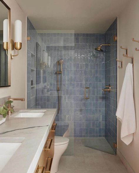 17 Blue Bathroom Ideas That Feel Calm and Beautiful